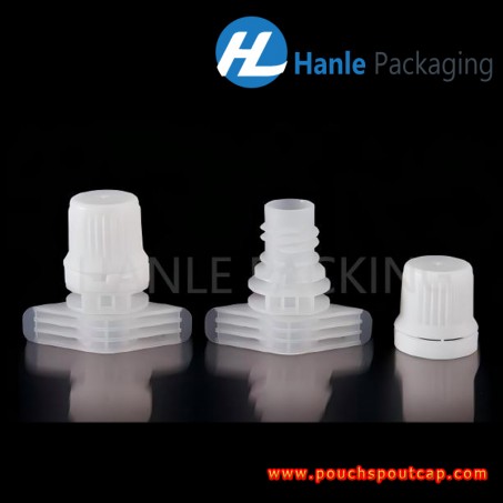 Dia 9.6mm ketchup spout and standing pouch cap, plastic spout closure for juice and beverage - HL096D